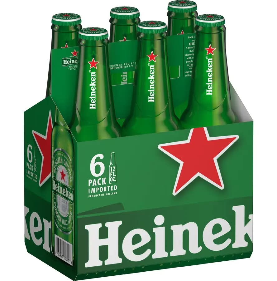 Heineken Beer - 6 Pack