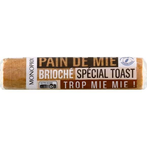 Monoprix - Pain de mie brioché (280g)