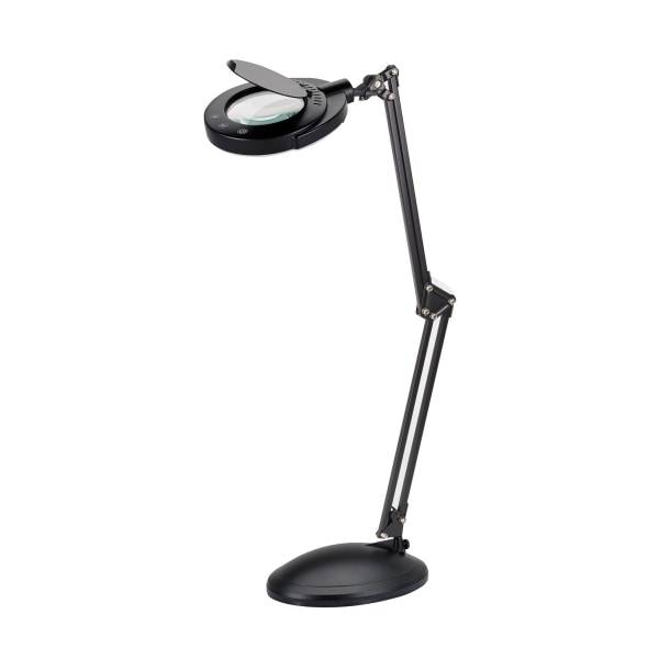 Realspace Bretino Led Magnifier Desk Lamp With Mounting Clamp