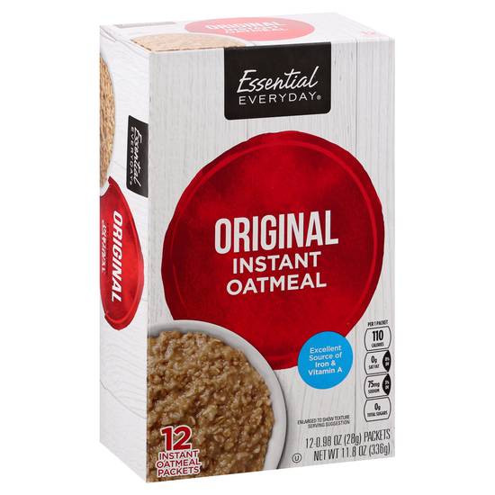 Essential Everyday Original Instant Oatmeal (12 ct)