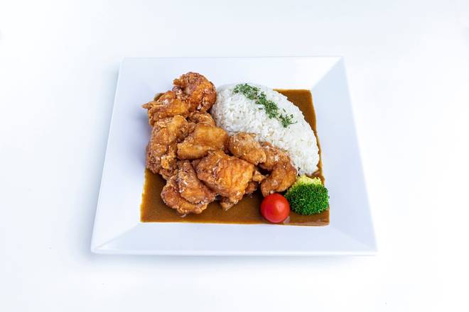 (p-10) Chicken Karaage Curry