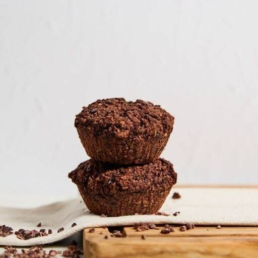 Double Chocolate Zucchini Muffin