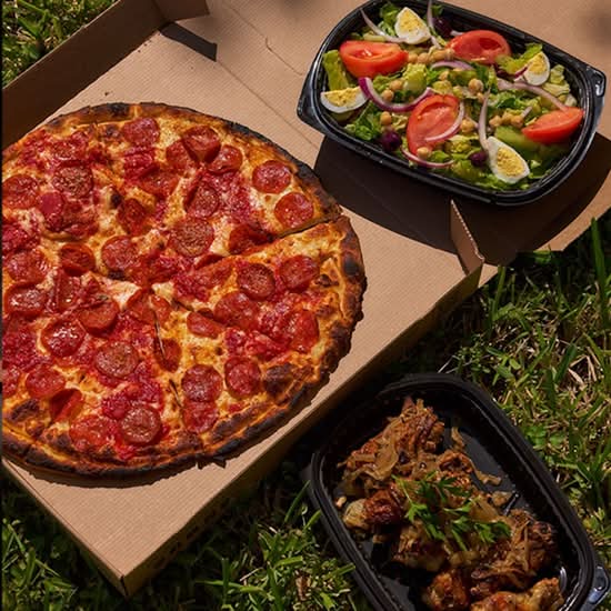 Pizza, Wings & Salad Bundle