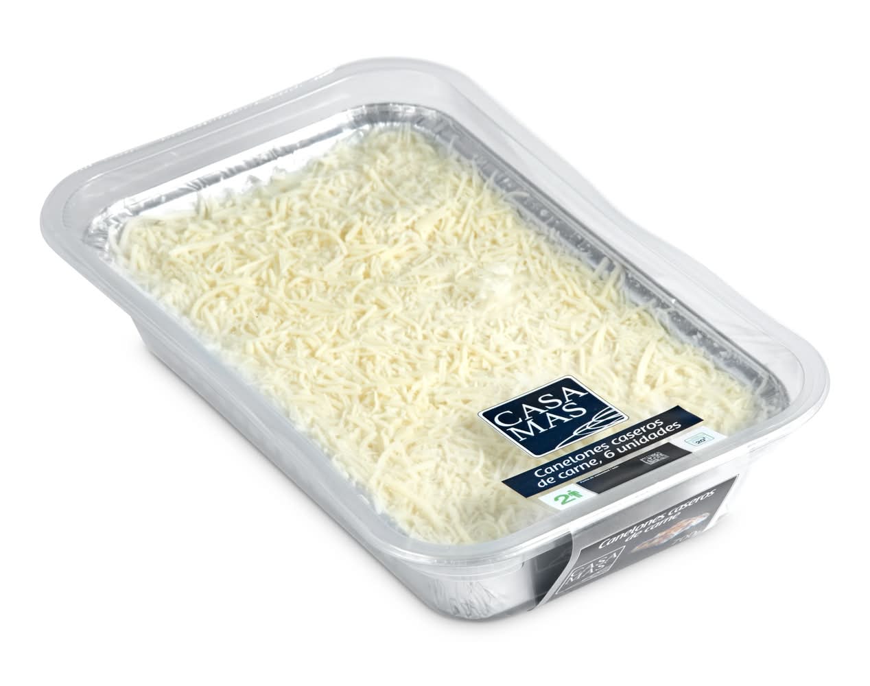 Canelones Caseros De Carne Casa Mas 700 G