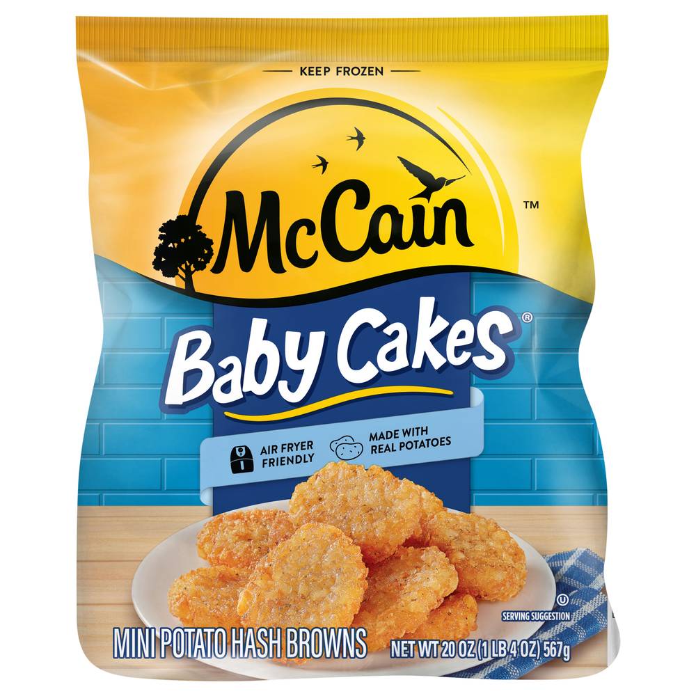 McCain Baby Cakes Mini Potato Hash Browns (1.25 lbs)