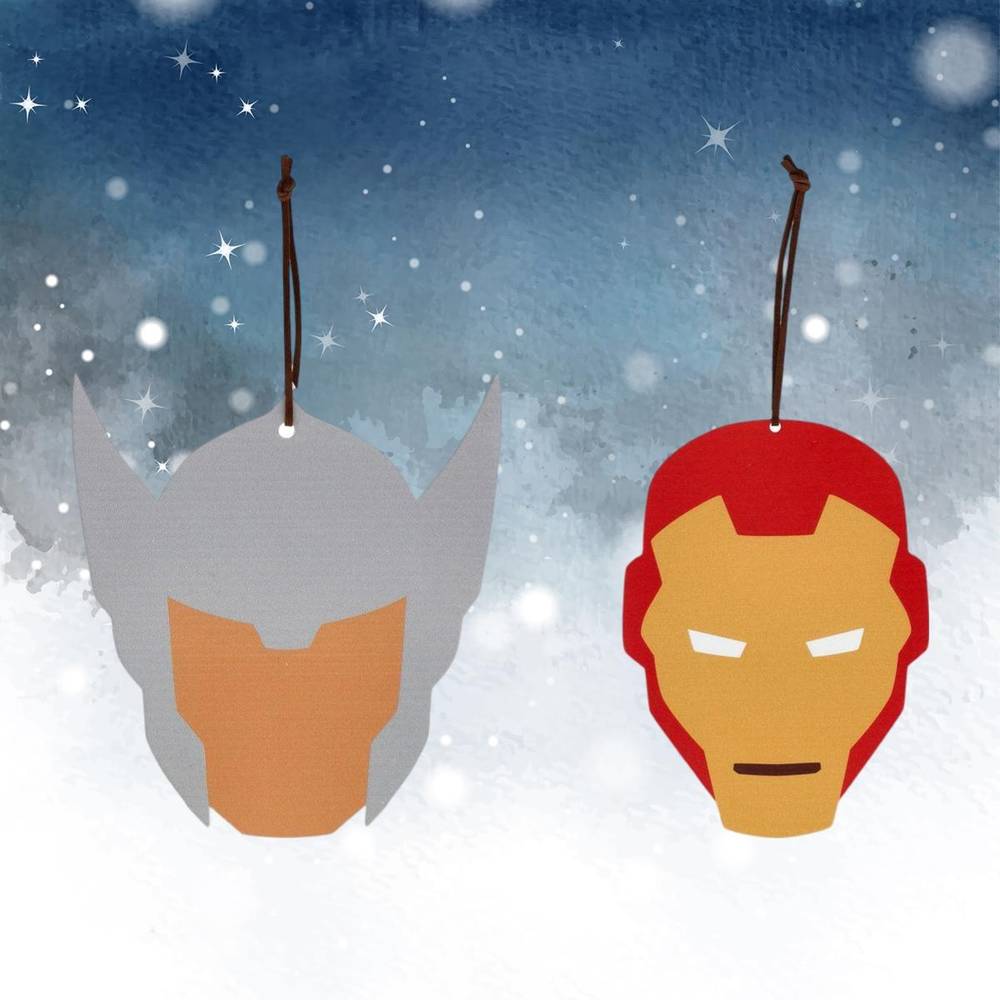 Marvel · Colgantes iron man y thor (2 un)