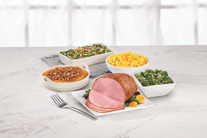 3 lb Small Boneless Ham Meal - 4 Sides