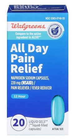 Walgreens Naproxen Sodium Liquid Gels