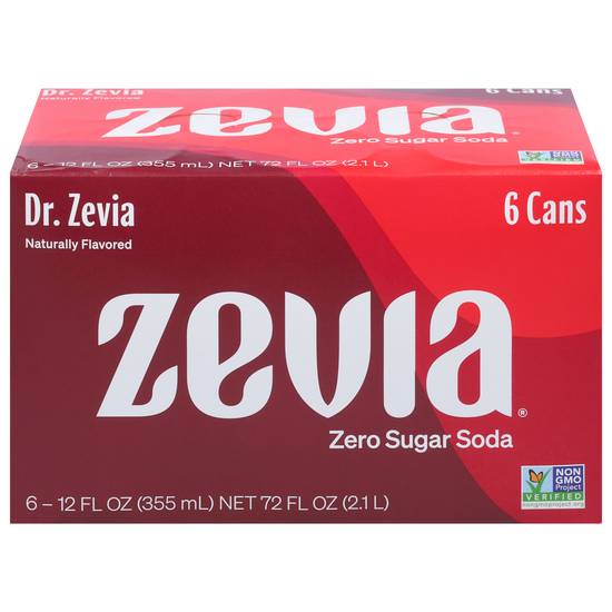 Zevia Dr Zevia Naturally Flavored Zero Calorie Diet Soda (12 fl oz)