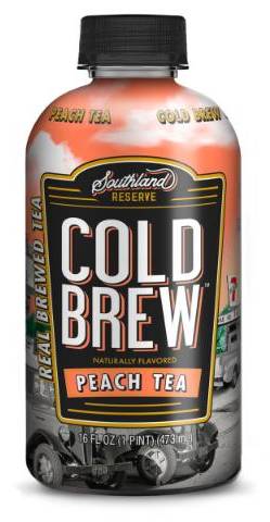 7-Select Cold Brew Peach Tea 16oz