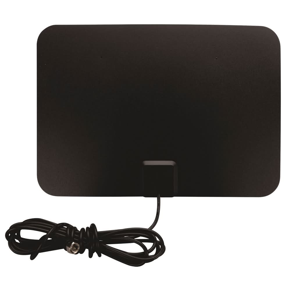 Monster Just Hook It Up Indoor Hdtv/Uhf/Vhf Ultra Thin Digital Flat Antenna 1 Pk