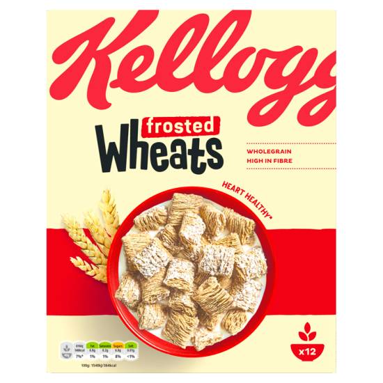 Kellogg's Wheats Frosted Breakfast Cereal (500g)