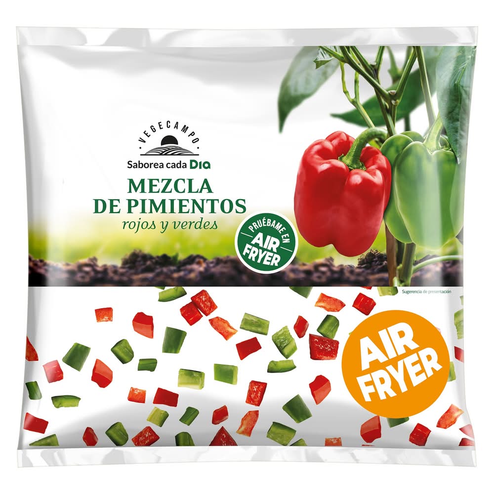 Mezcla De Pimientos Vegecampo De Dia Bolsa 400 G
