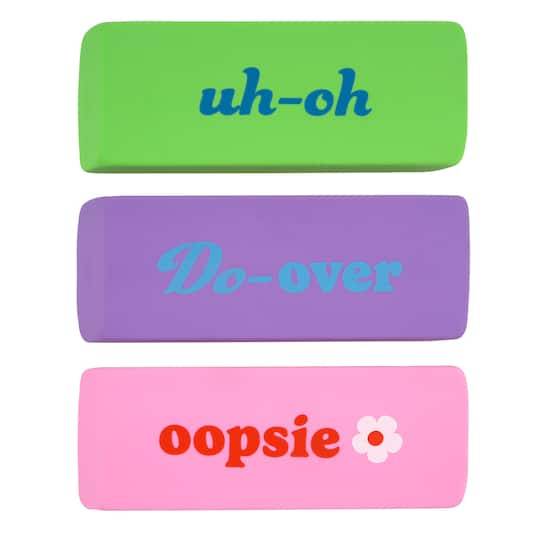 Assorted Jumbo Mistake Word Eraser, 1Pc. By Fab Finds