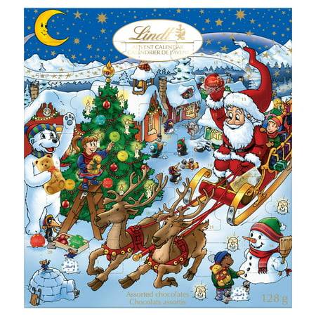 Lindt Kids Christmas Assorted Milk Chocolate (128 g)