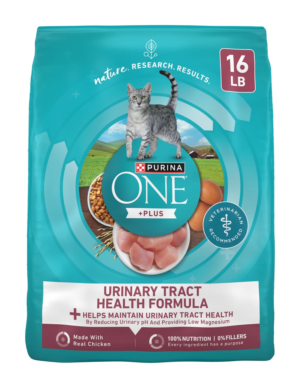 Purina One Urinary Tract Health Formula Adult Dry Cat Food (16 lbs)