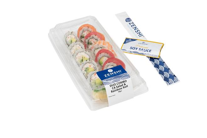 Duo Combo - Rainbow & CA Salad Roll