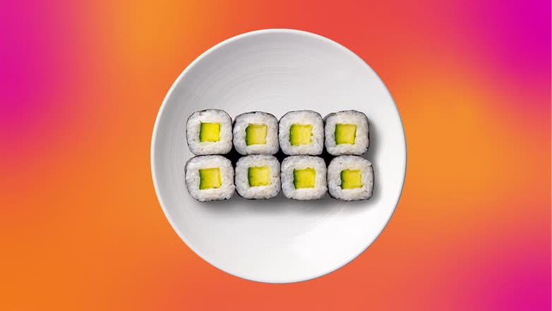 sesame cucumber maki