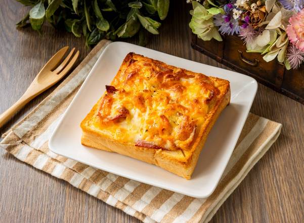 培根焗烤厚片 Gratin Thick Sliced Toast with Bacon