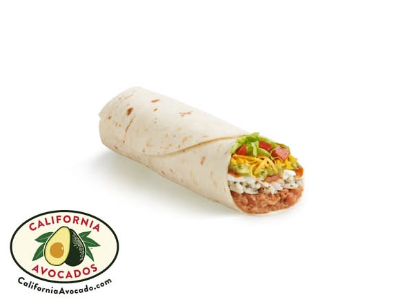 8 Layer Veggie Burrito