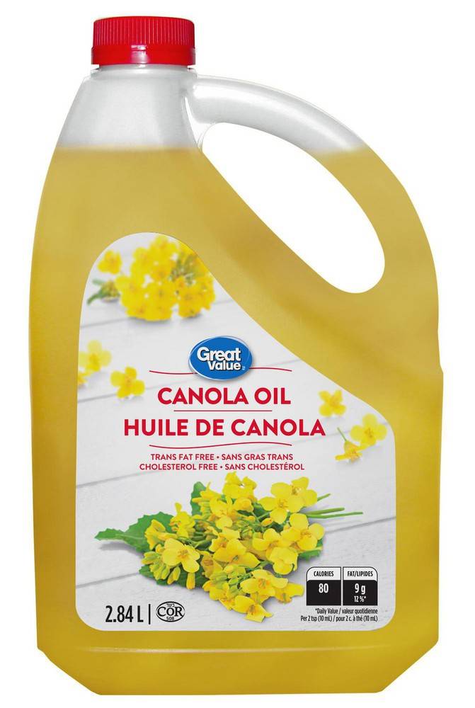 Great Value Canola Oil (2.84 kg)