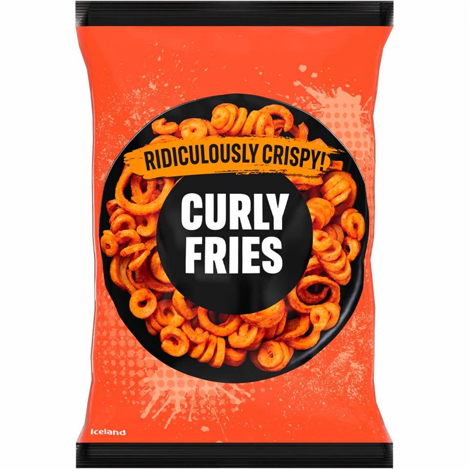 Iceland Curly Fries (750g)