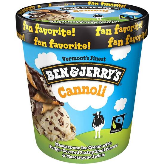 Ben & Jerry's Cannoli Ice Cream - 16oz