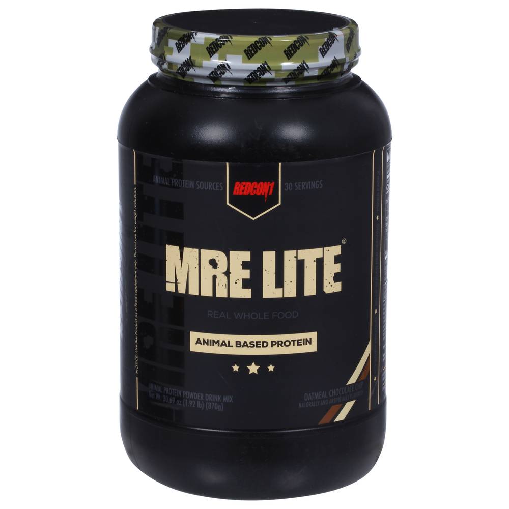 MRE LITE Chocolate Chip Plant-Based Protein Powder (30.7 oz)