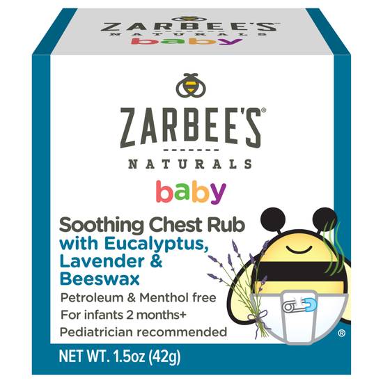 Zarbee's Baby Soothing Chest Rub