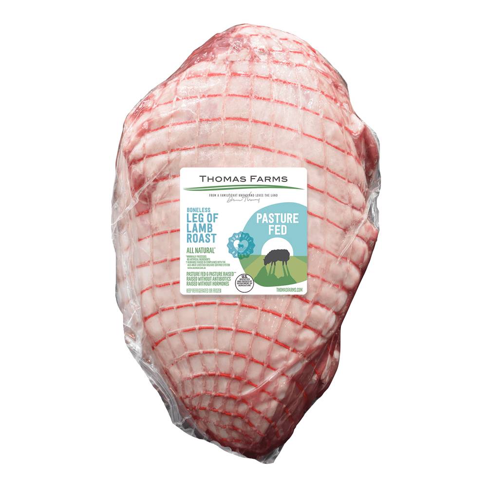 Thomas Farms Boneless Leg Of Lamb Halal