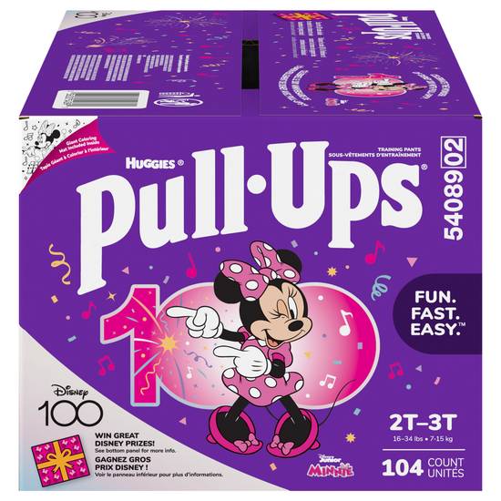 Pull-Ups Girls' Potty Training Pants 2t-3t (104 ct), Delivery Near You