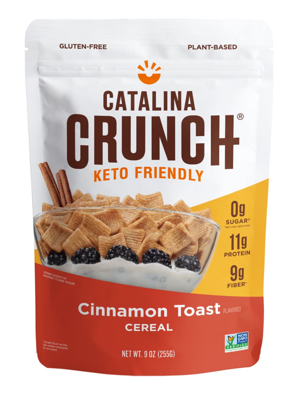 Catalina Crunch Keto Friendly Cereal, Cinnamon (9 oz)