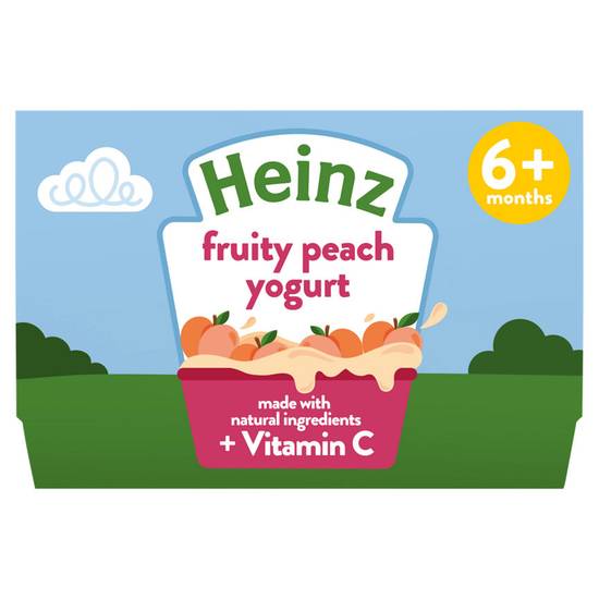 Heinz By Nature Fruit Medley Custard 4+ Months