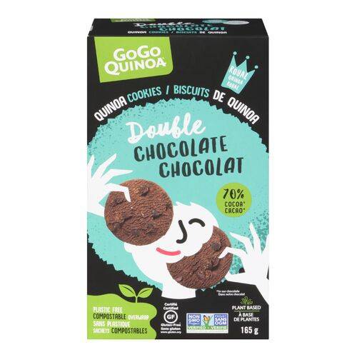 GoGo Quinoa Double Chocolate Quinoa Cookies Delivery Near Me Order