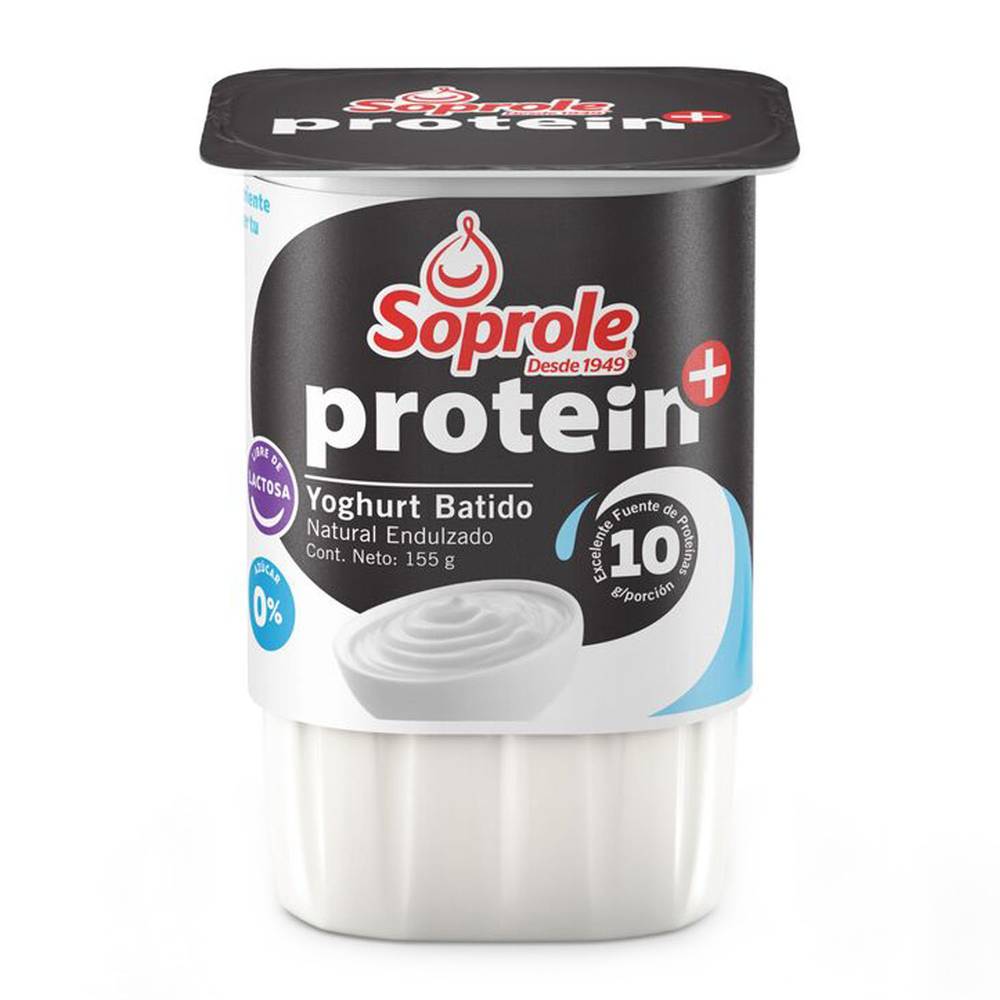Soprole yoghurt batido protein+ (natural endulzado)