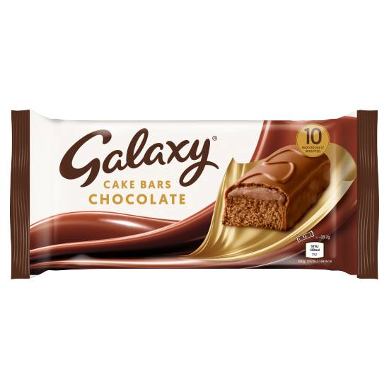 Galaxy Chocolate Cake Bars Chocolate (287g)