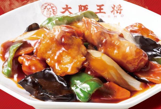 酢豚　Sweet and sour pork