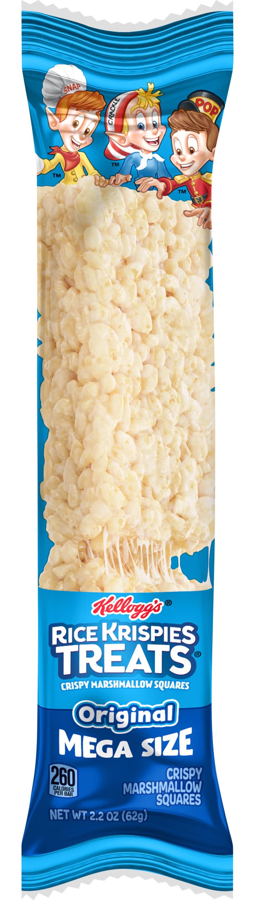 Rice Krispies Treats Mega Crispy Marshmallow Squares Snack Bar (2.2 oz)