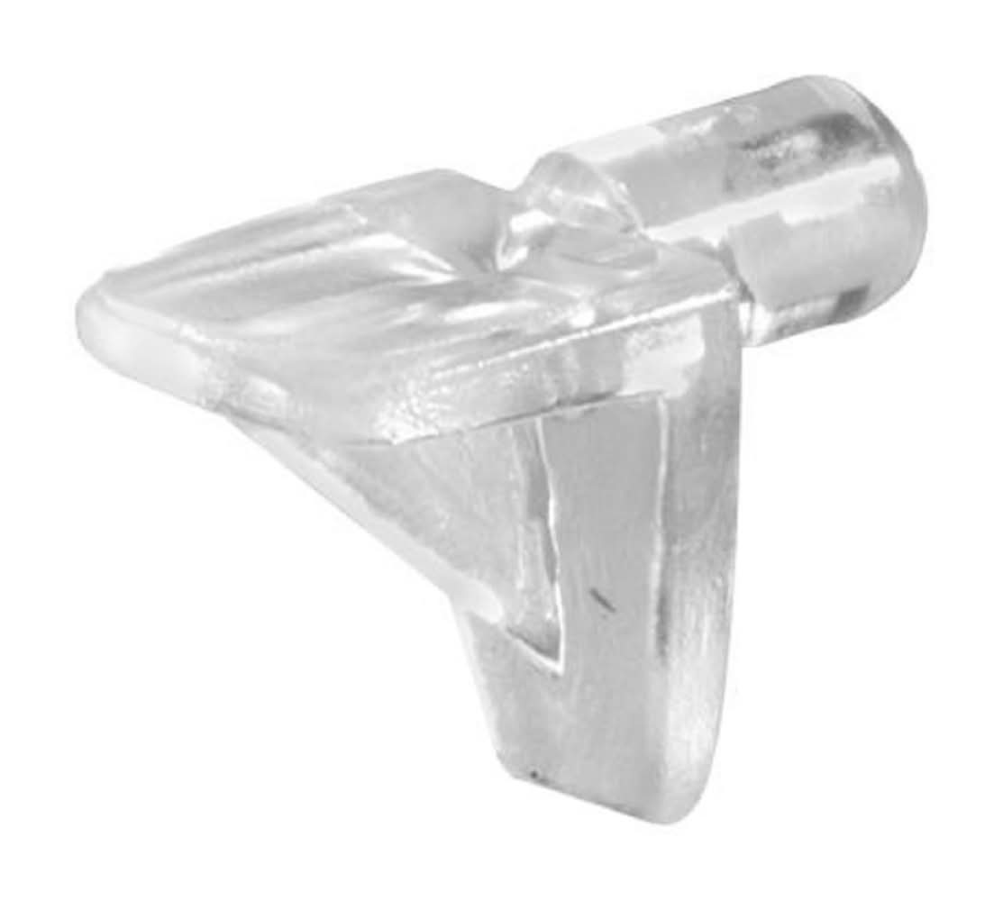 Richelieu Clear Plastic Shelf Support Peg 1 Ga. 5 Lb