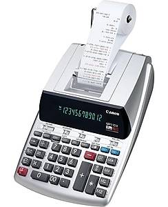 Canon (MP11DX-2) 12-Digit Printing Calculator, Silver