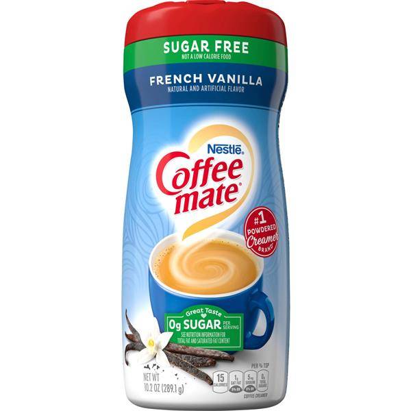 Nestle Coffee Mate Sugar-Free French Vanilla Coffee Creamer