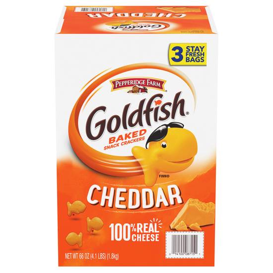 Goldfish Cheddar Baked Snack Crackers (66 oz)