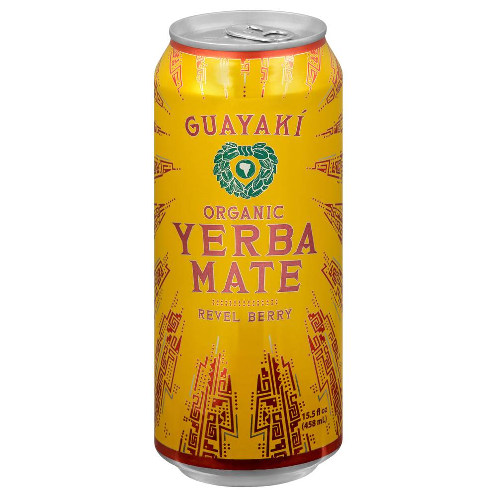 Guayaki Organic Yerba Mate Energy Drink (15.5 fl oz) (revel berry )