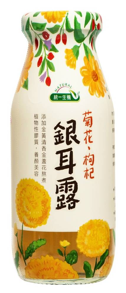 統一生機菊花枸杞銀耳露(瓶) <200ml毫升 x 1 x 1BOTTLE瓶>
