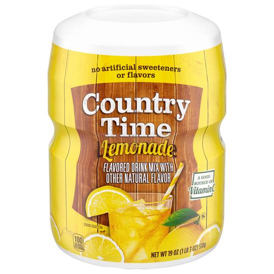 Country Time Lemonade Powdered Drink Mix (19 oz)