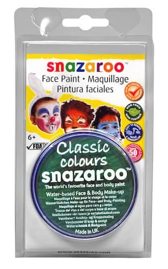 Snazaroo Kids Face Paint, Grass Green (0.6 fl oz)
