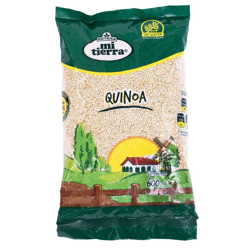 Mi Tierra quinoa lavada (bolsa 600 g)