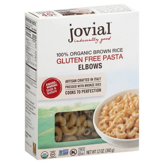 Jovial Brown Rice Whole Grain Elbows Pasta (12 oz)