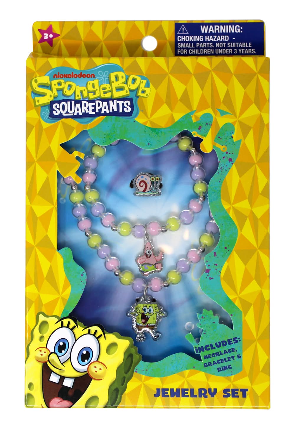 Licensed Jewelry Set Spongebob