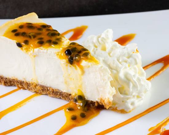 Passion fruit cheesecake